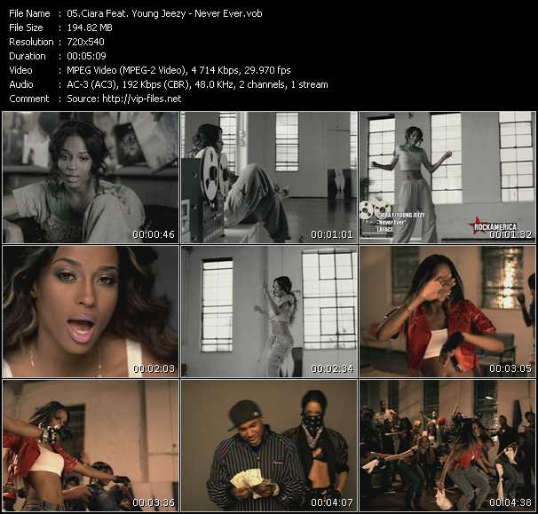 ciara never ever music video download